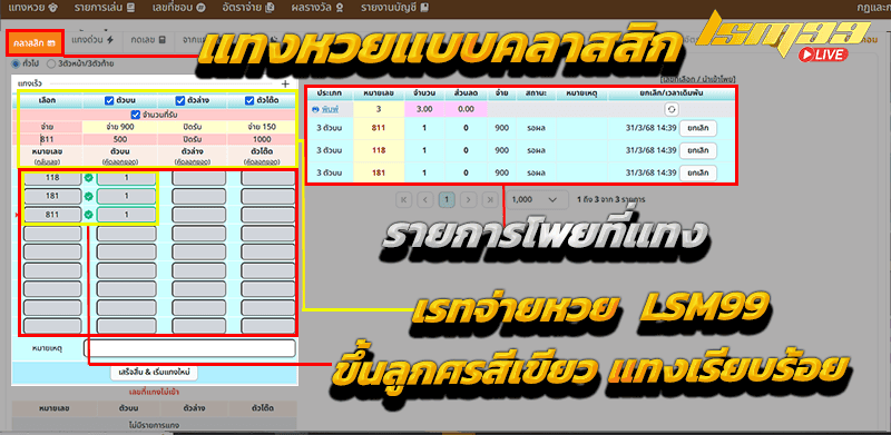 MYLOTTO99 แทงหวยคลาสสิก