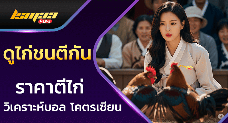 ดูไก่ชนตีกัน